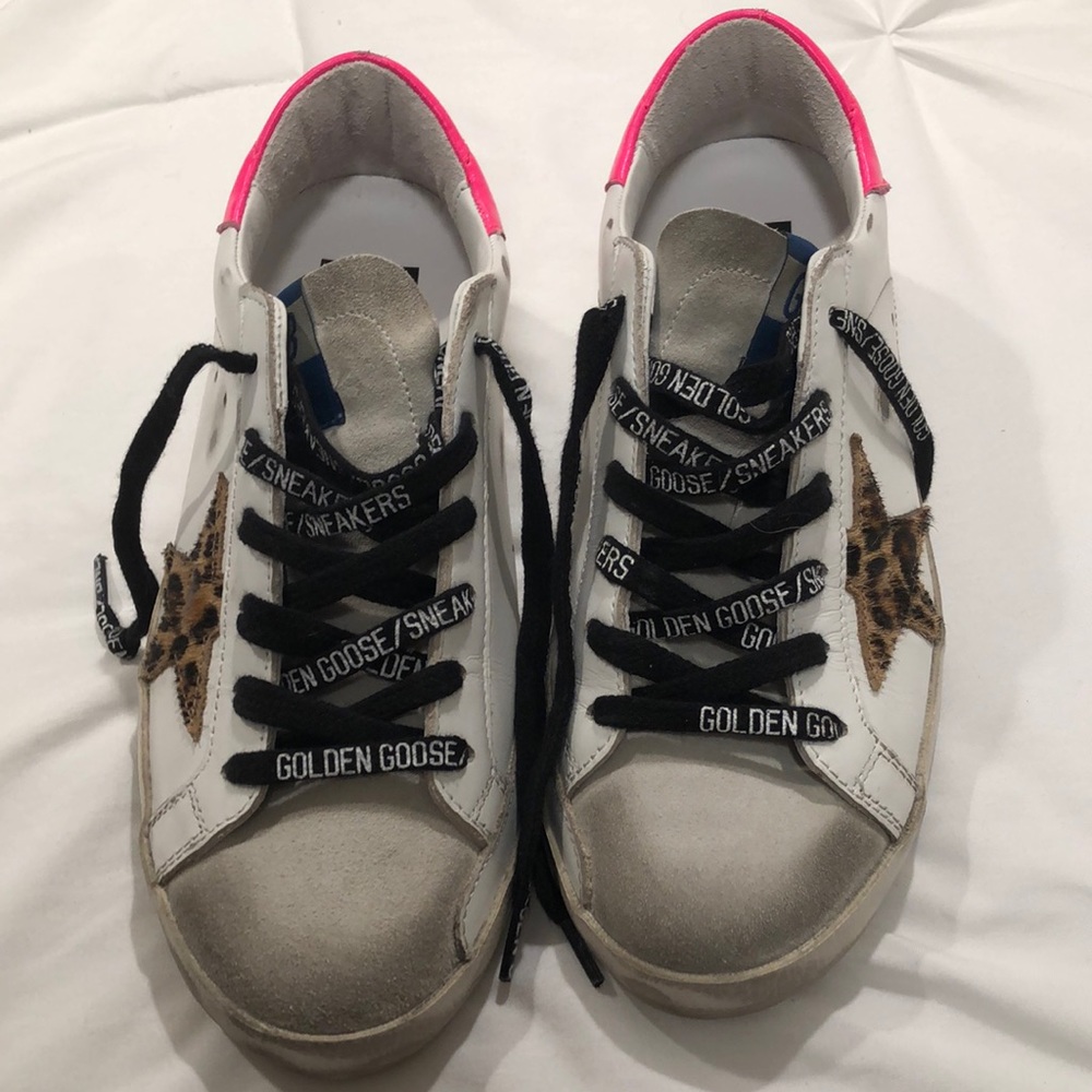 Golden goose distressed superstar
